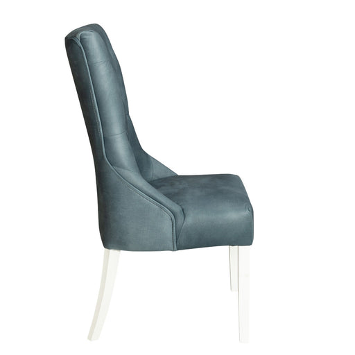 Scaun Carla, Albastru, 55.5 x 68 x 107 Cm