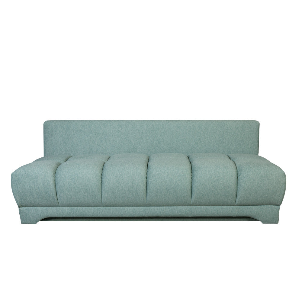 Canapea Extensibila Dali, 3 Locuri, Lada Depozitare, Verde, 210 Cm
