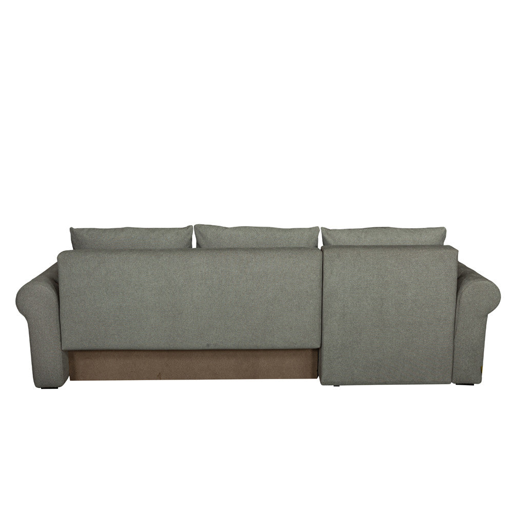 Coltar Extensibil Stanga Trendy, 5 Locuri, Lada Depozitare, Bej, 275 Cm