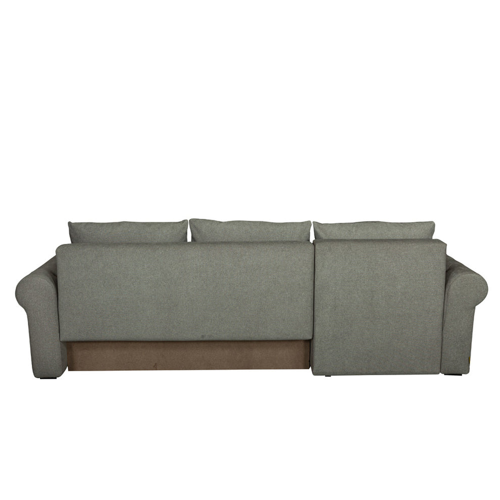 Coltar Extensibil Stanga Trendy, 5 Locuri, Lada Depozitare, Bej, 275 Cm