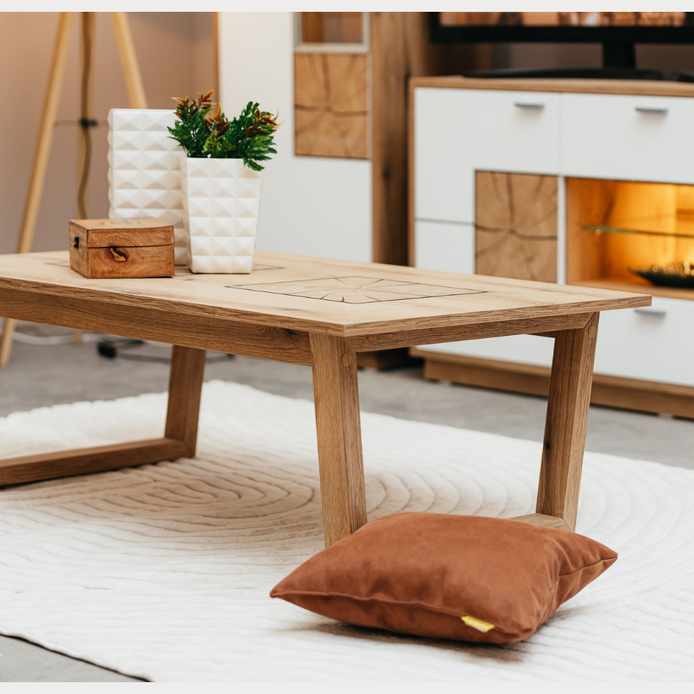 Comoda Urbano White Cu 2 Usi, 2 Sertare Si 1 Nisa Alb Si Natur, 170 Cm