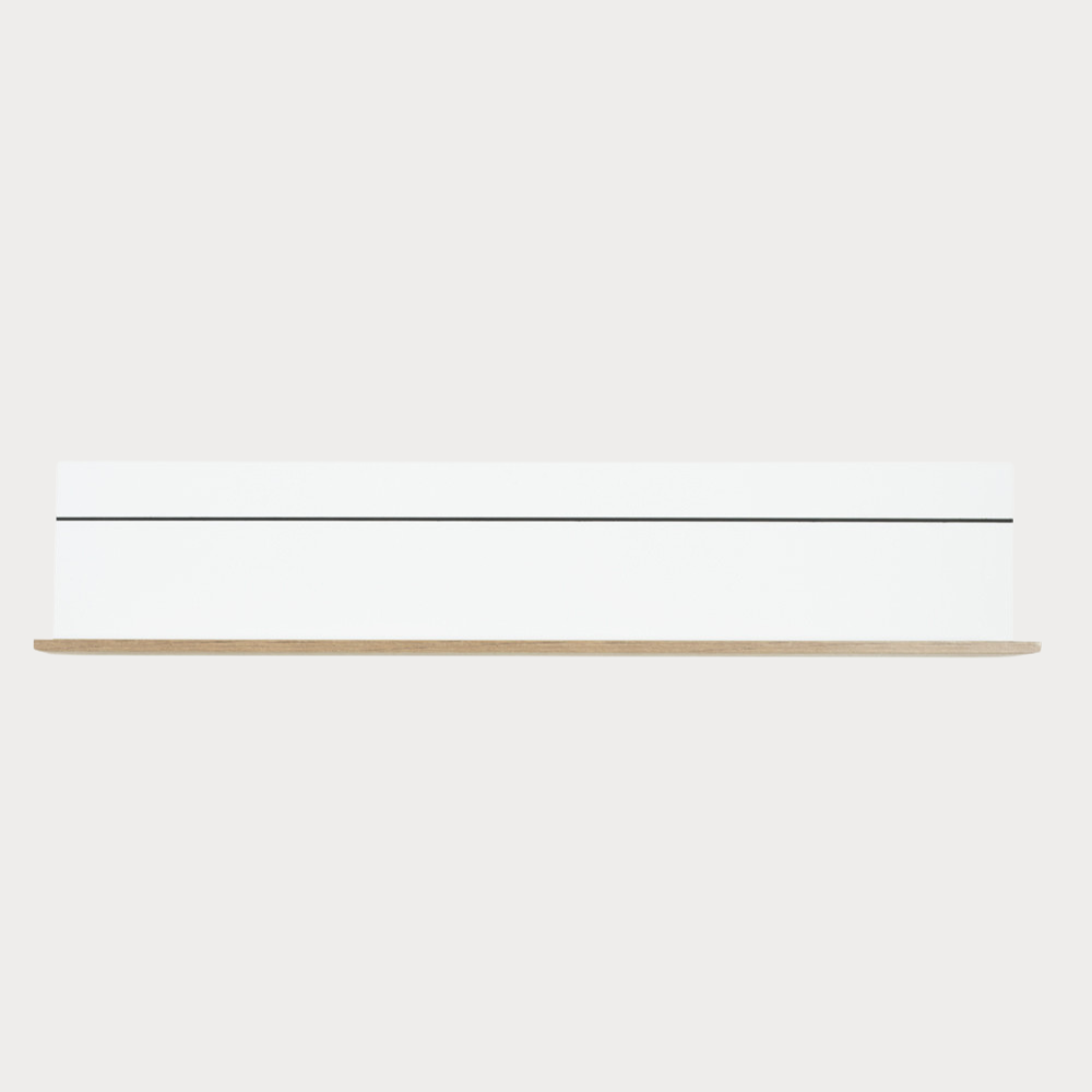 Set Living Urbano White Cu Polita, 285 cm