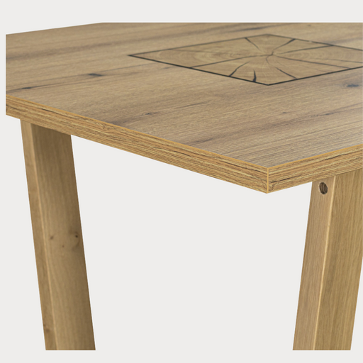 Masa Extensibila Urbano White, Natur, 160/210 X 76.5 X 90 Cm