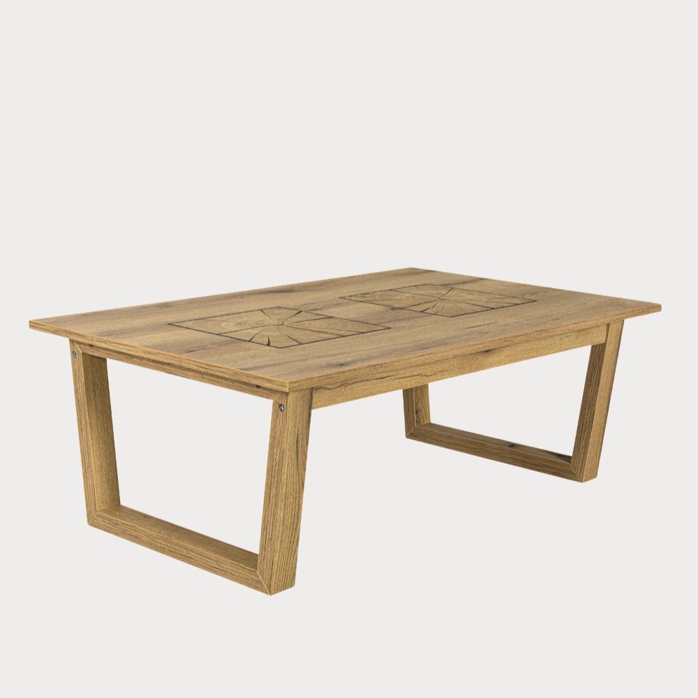 Masa Cafea Urbano White, Natur, 115 Cm