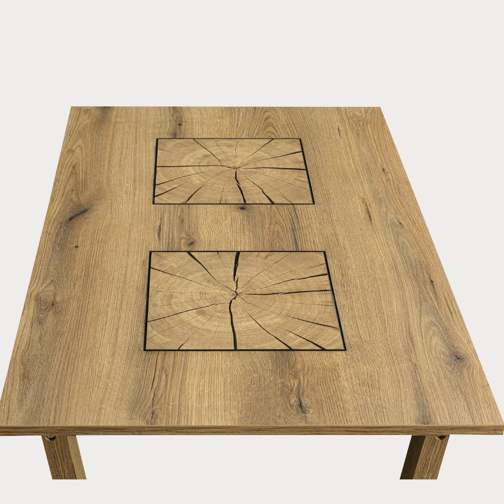 Masa Cafea Urbano White, Natur, 115 Cm