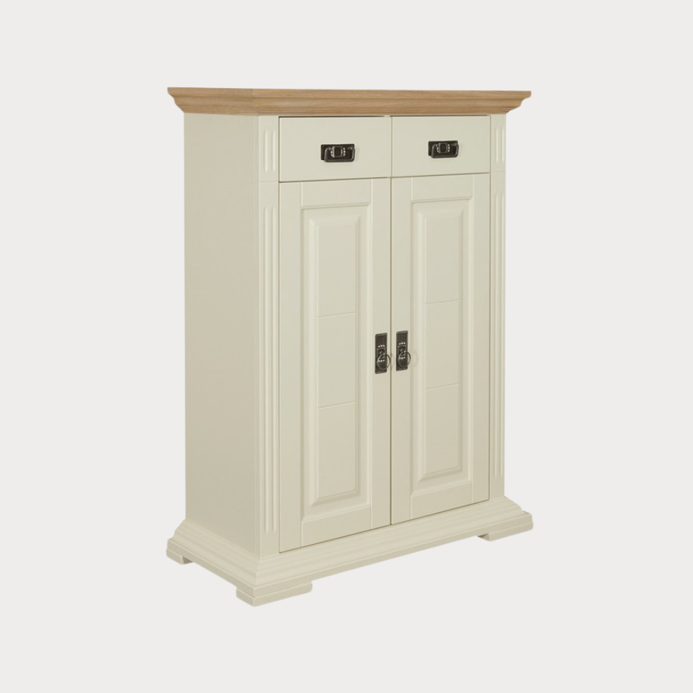 Comoda Cu 2 Usi Si 2 Sertare Cremona, 87.6 Cm