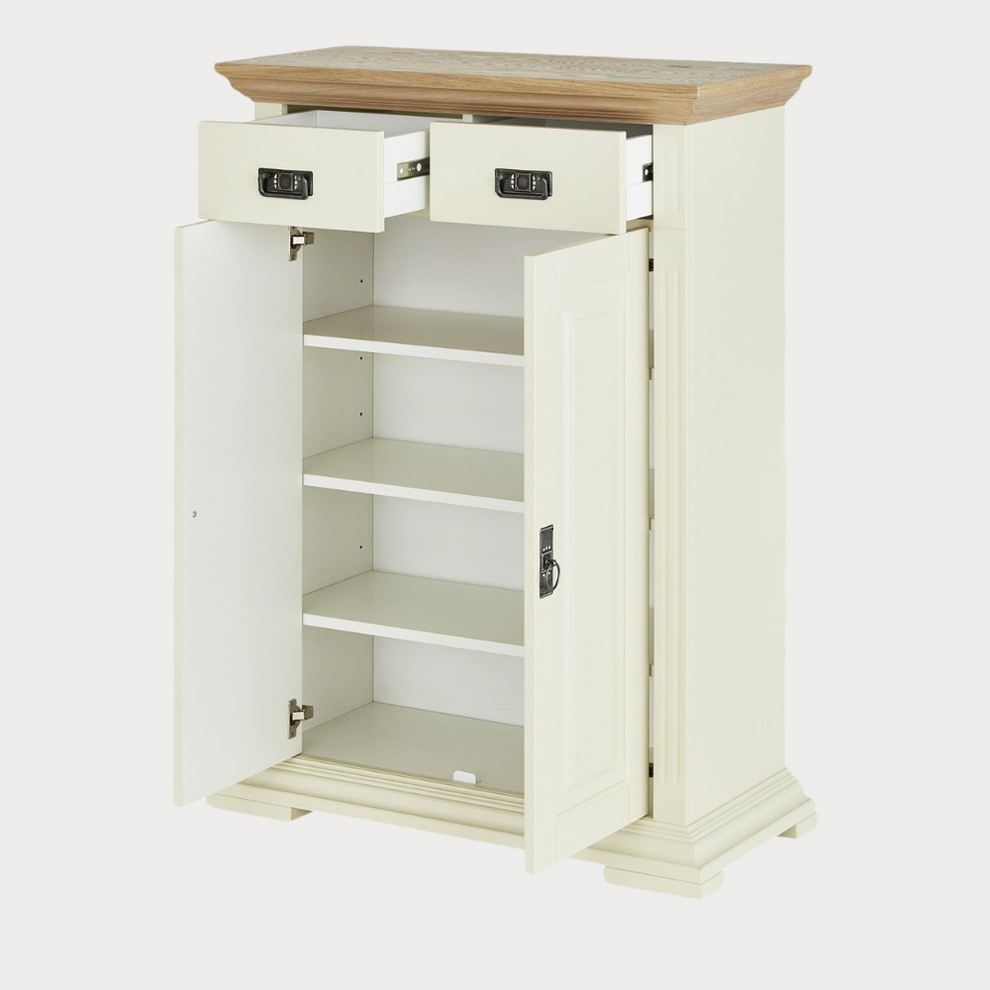 Comoda Cu 2 Usi Si 2 Sertare Cremona, 87.6 Cm
