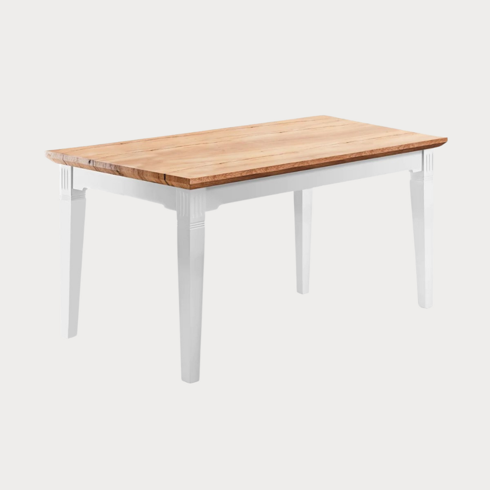 Masa Extensibila Tivoli Alb Si Natur, 140/185 X 82 X 77.5 Cm