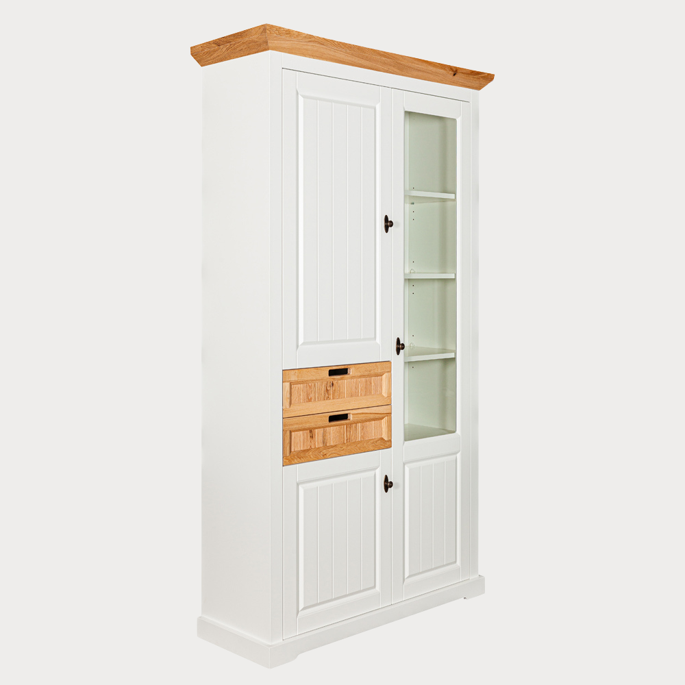 Set Living Tivoli Furniruit Alb Si Natur