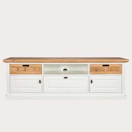 Set Living Tivoli Furniruit Alb Si Natur