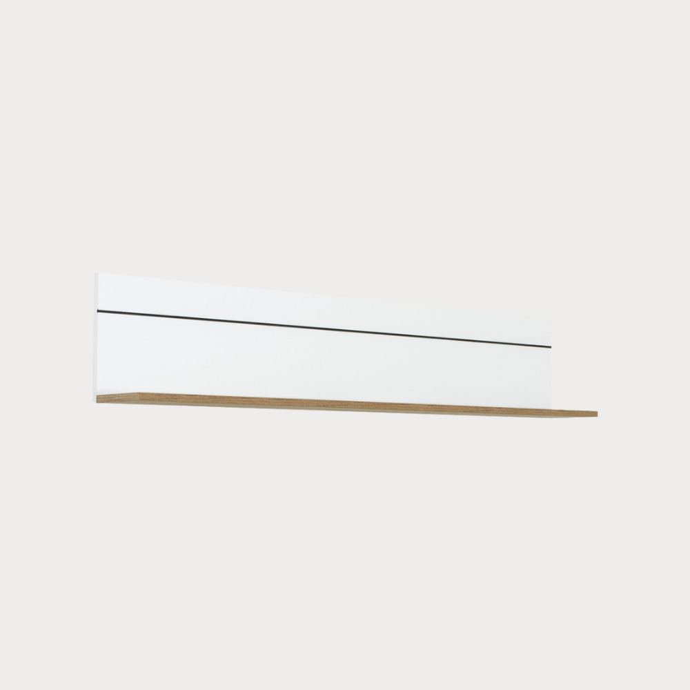 Polita Urbano White, Alb Si Natur, 150 Cm