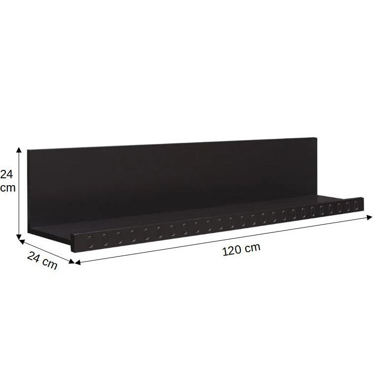 Set camera de zi Saint Tropez, Vopsit Negru, 340 cm