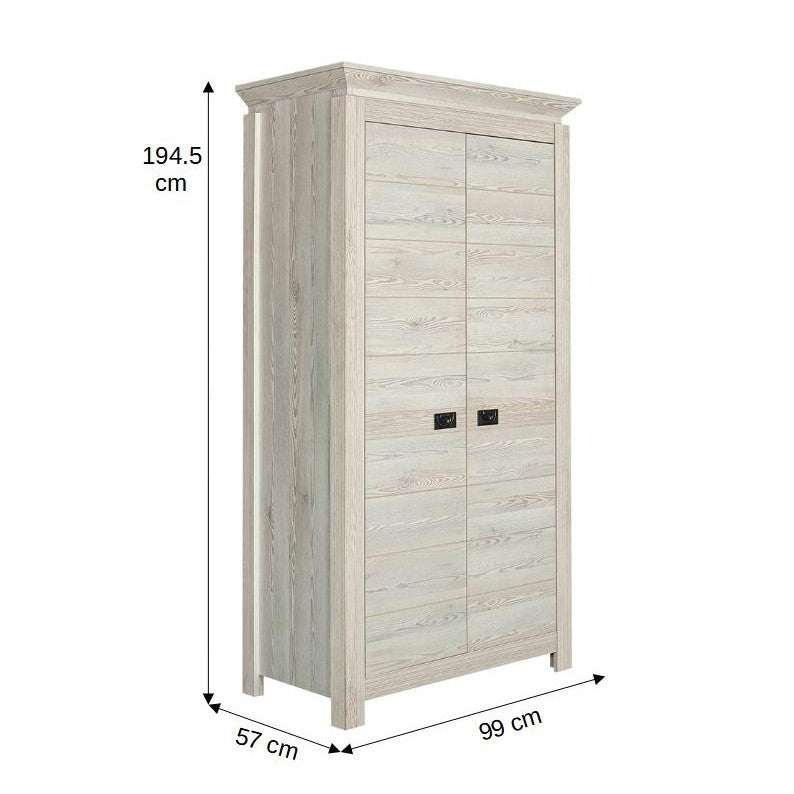 Set Living Casablanca Loft 2 Cu Dulap, 350 Cm