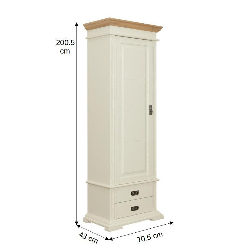 Dulap Cu 1 Usa Si 2 Sertare Cremona , 70.5 Cm