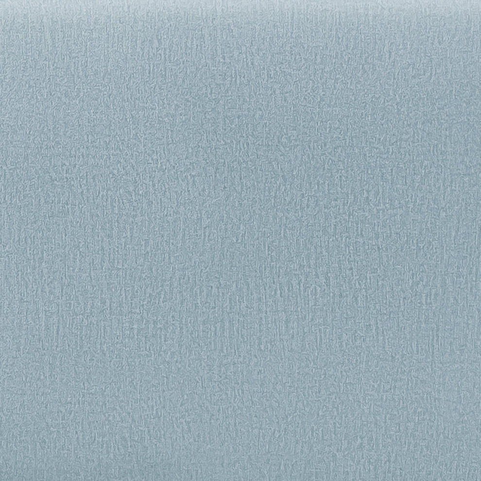 Pat Tapitat Ravel, Albastru, Dimensiune Saltea 140 x 200 Cm,  Cu Somiera Rabatabila