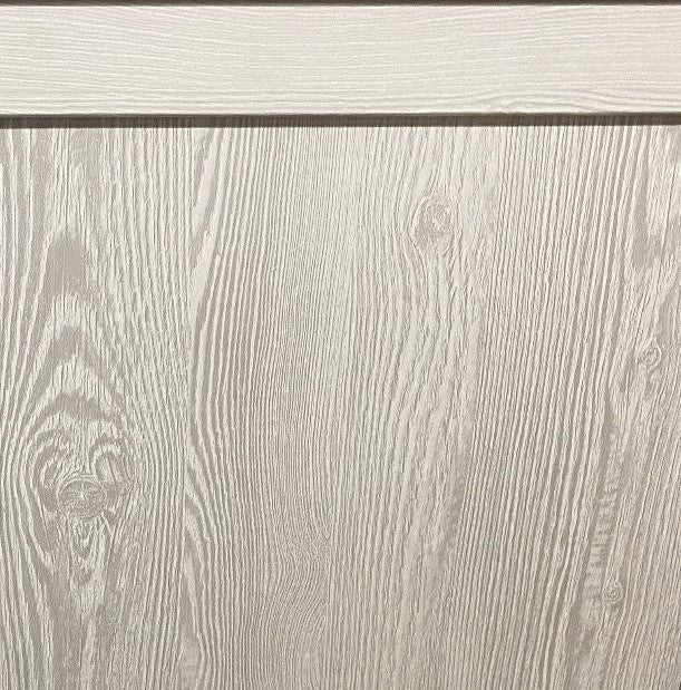 Vitrina Cu 3 Usi Behalf Stejar Riviera Si Stejar Gri, 151.1 Cm