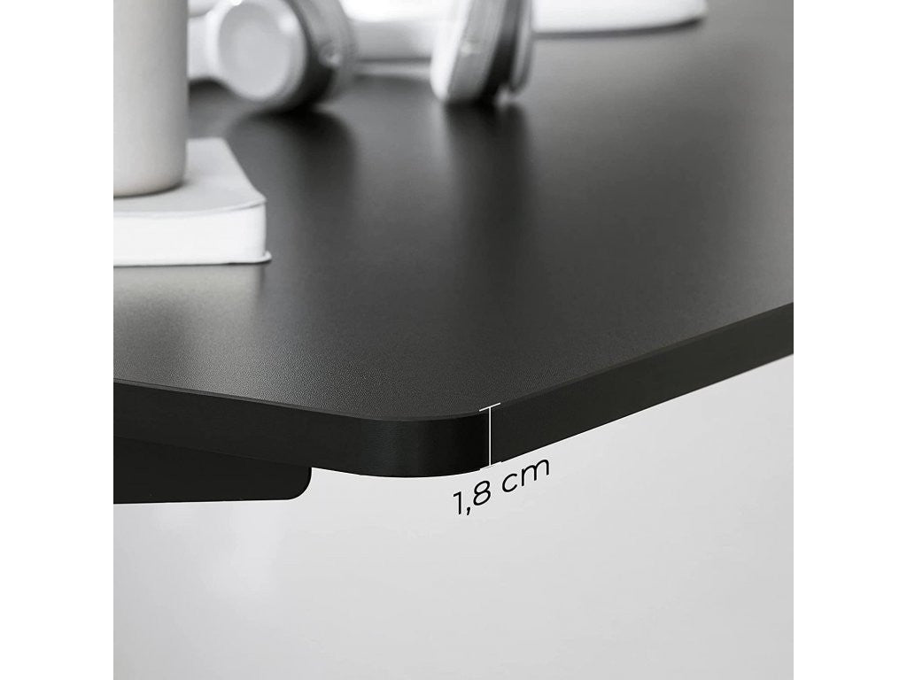 Blat De Masa Pentru Birou Electric, Negru, 60 X 120 Cm