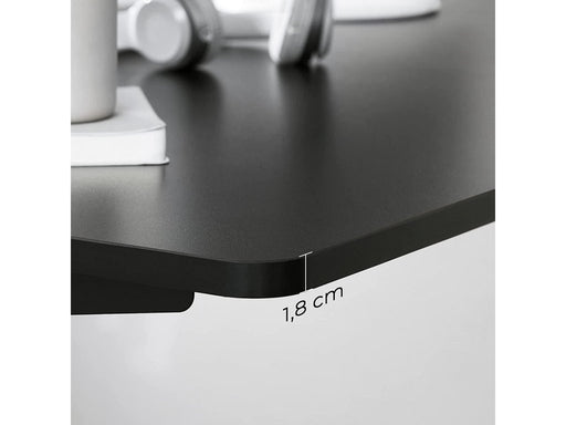 Blat De Masa Pentru Birou Electric, Negru, 60 X 120 Cm