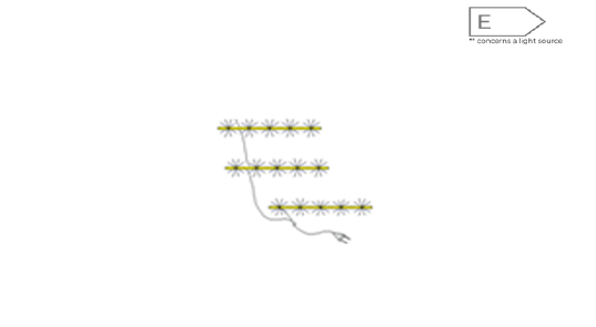 Led 3 puncte pt Vitrina Inalta Jeremix
