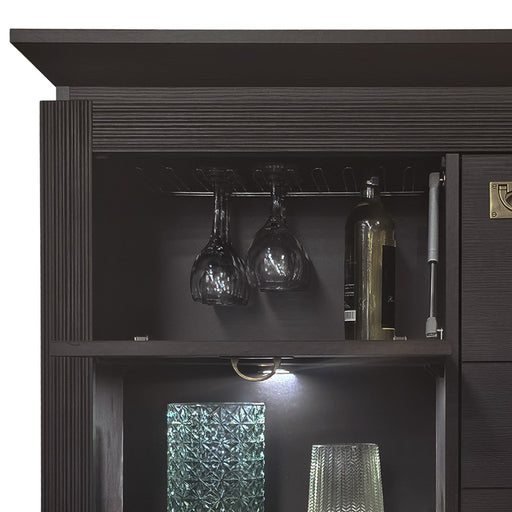 Comoda Bar Living Saigon Cantori Cu 2 Usi Si 1 Sertar, 118 Cm