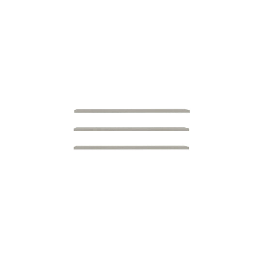 Set 3 Polite Dulap Praktic, Gri, 107.8 Cm