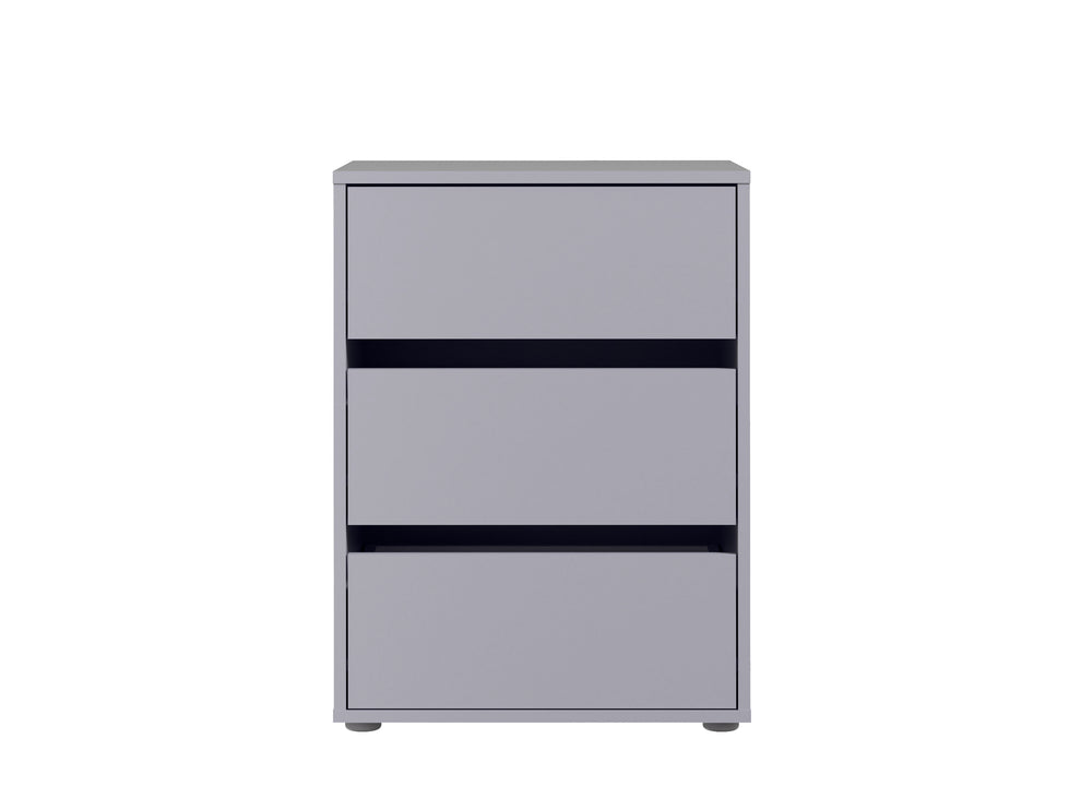 Comoda Interior Dulap Blanche, Gri, 51 Cm