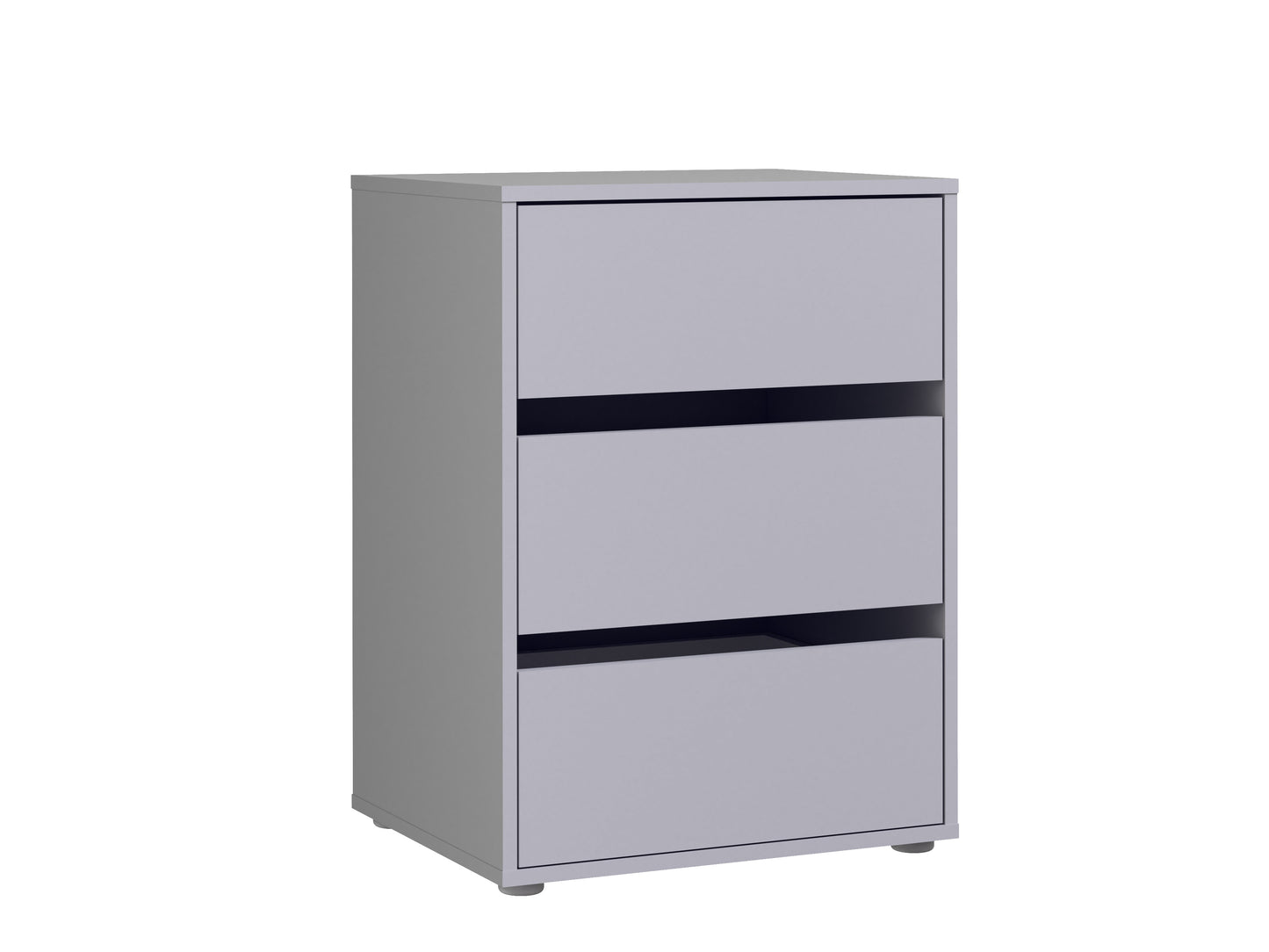 Comoda Interior Dulap Blanche, Gri, 51 Cm