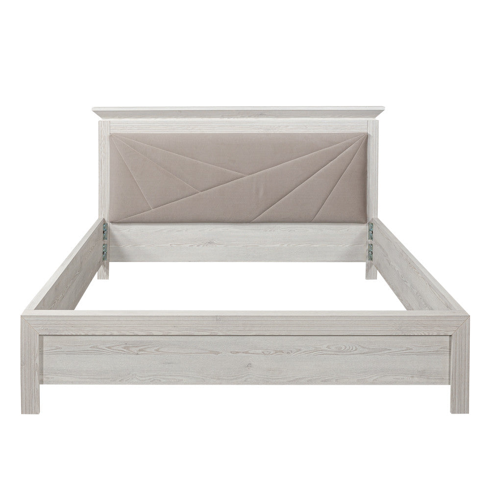 Set Dormitor Casablanca Loft, Pat Cu Dimensiune Saltea 140 X 200, Dulap De 150 Cm, 2 Noptiere