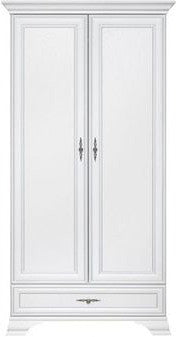 Dulap 2 Usi Kenza Alb, 99.5 Cm