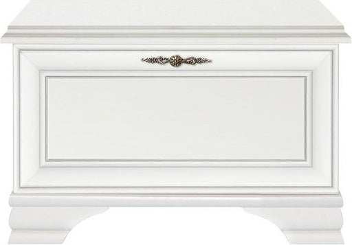 Pantofar Kenza Alb, 80 Cm