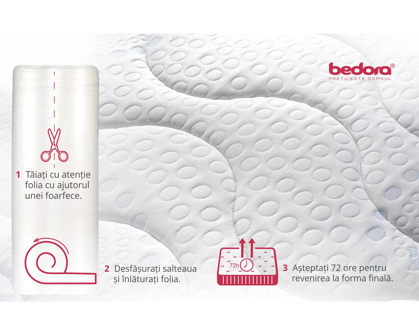 Saltea Bedora Ice Touch, 160 x 200 Cm
