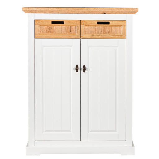 Set Living Tivoli Furniruit Alb Si Natur
