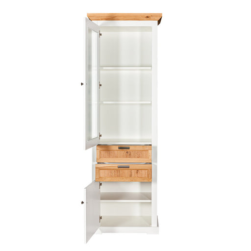 Set Living Tivoli Furniruit Alb Si Natur