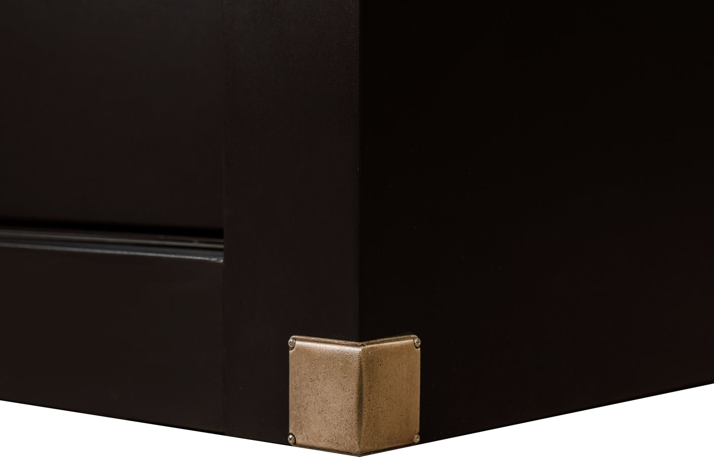 Set Dormitor Saint Tropez Negru, Pat Cu Dimensiune Saltea 160 X 200, Dulap Cu Usi Culisante, 2 Noptiere, Vopsit Negru