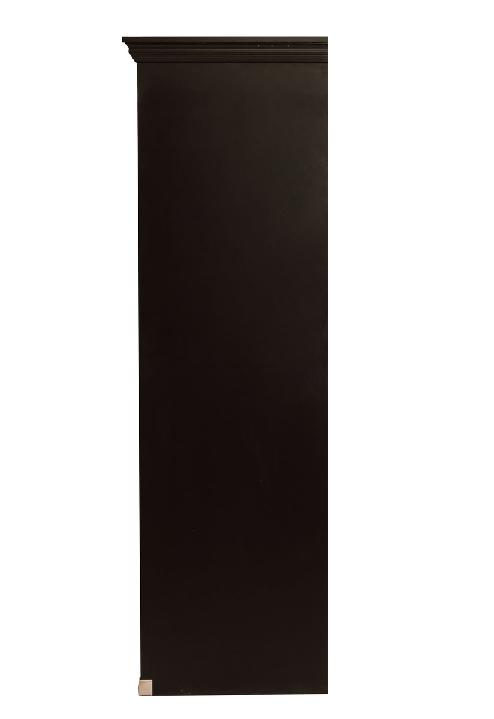 Set Dormitor Saint Tropez Negru, Pat Cu Dimensiune Saltea 160 X 200, Dulap Cu Usi Culisante, 2 Noptiere, Vopsit Negru