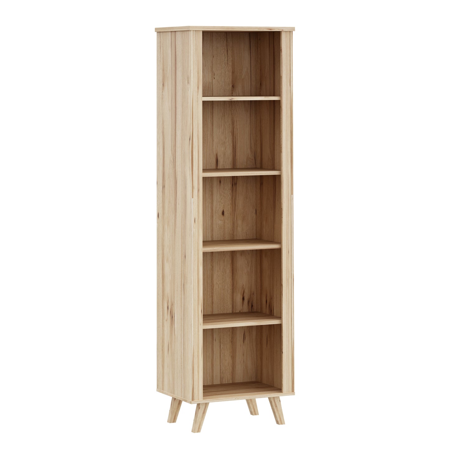 Etajera Mica Vankka, Stejar Pardosit Si Alb, 60 Cm