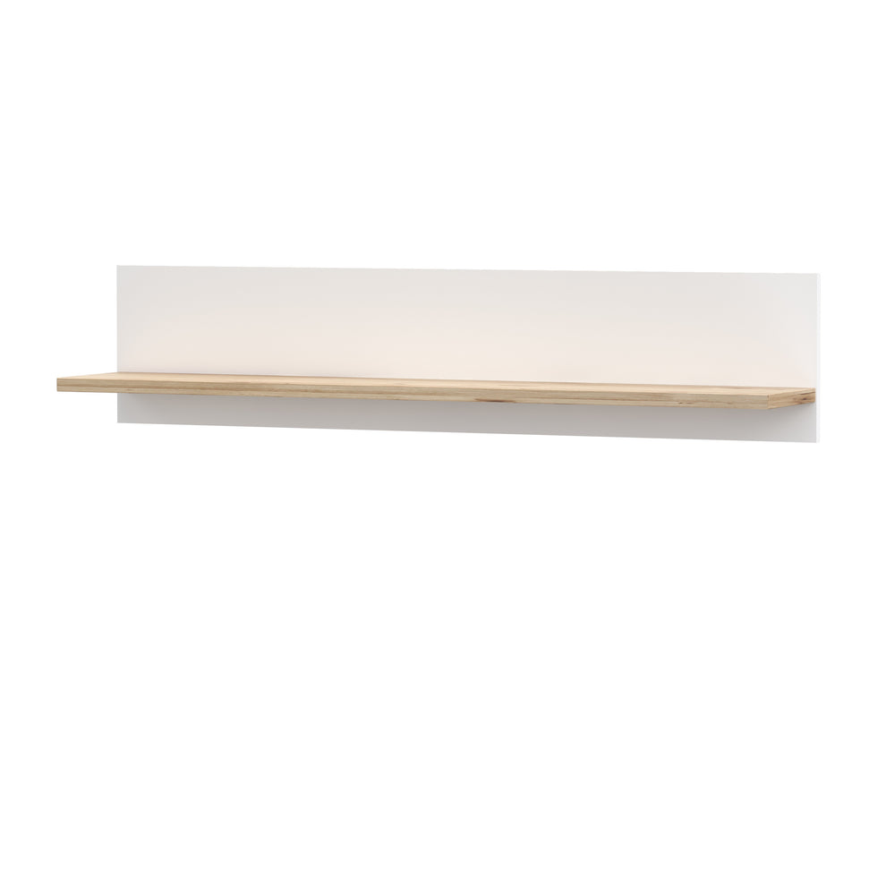 Polita Vankka, Stejar Pardosit Si Alb, 120 Cm