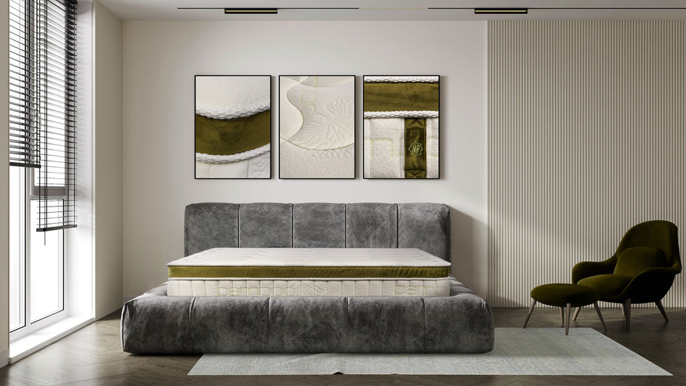 Saltea Nature Bambus, 200 x 200 Cm