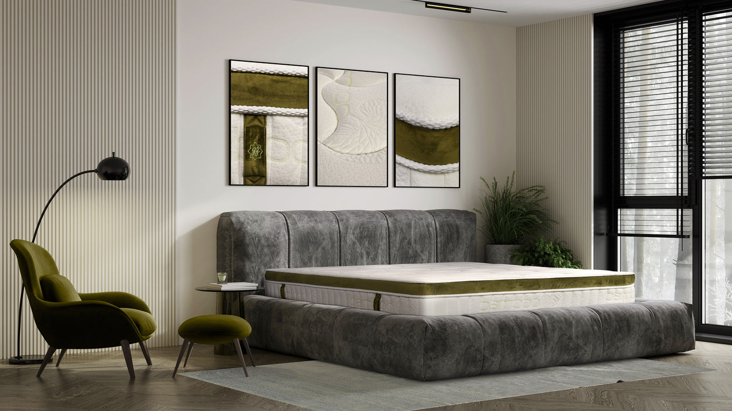Saltea Nature Bambus, 200 x 200 Cm