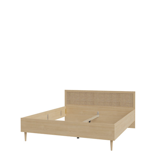Pat Charleston, Dimensiune Saltea 180 x 200 Cm, Stejar Elegancia Si Polyrattan