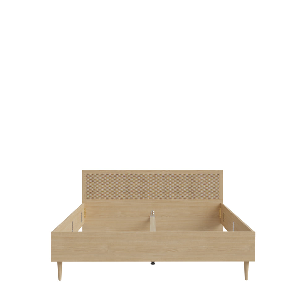 Pat Charleston, Dimensiune Saltea 180 x 200 Cm, Stejar Elegancia Si Polyrattan
