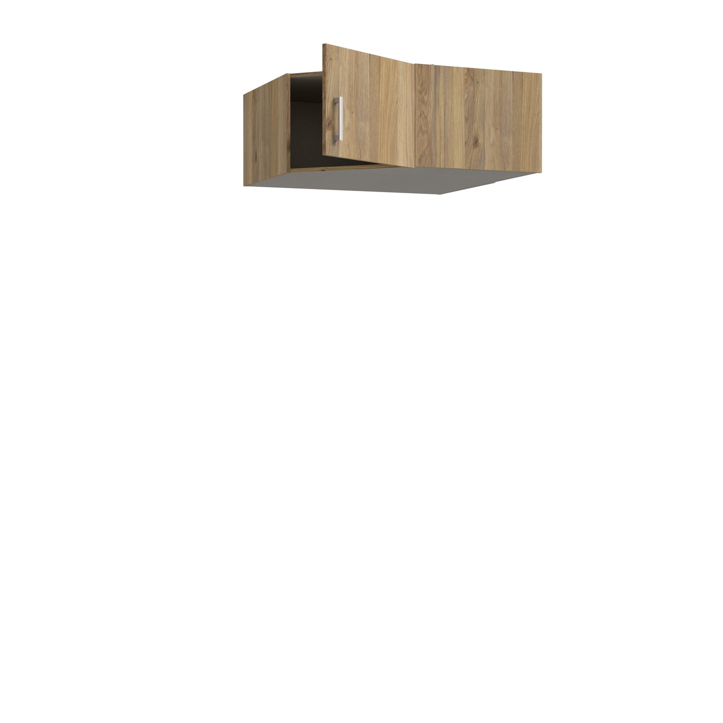 Suprapozabil Ptr Dulap Colt 1 Usa Ecobest 2 Stejar Mauvella, 89.5 Cm