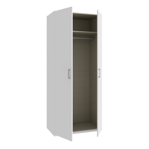 Dulap 2 Usi  Ecobest 2 Alb, 88.9 Cm