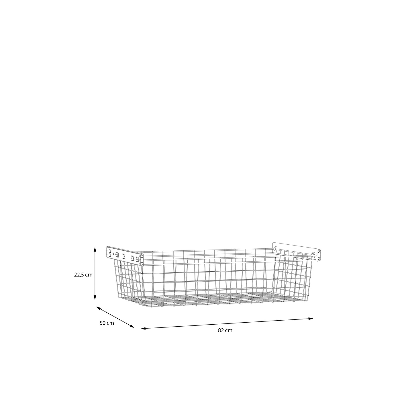 Cos Rufe Dulap 2/4 Usi Ecobest 2, 82 Cm
