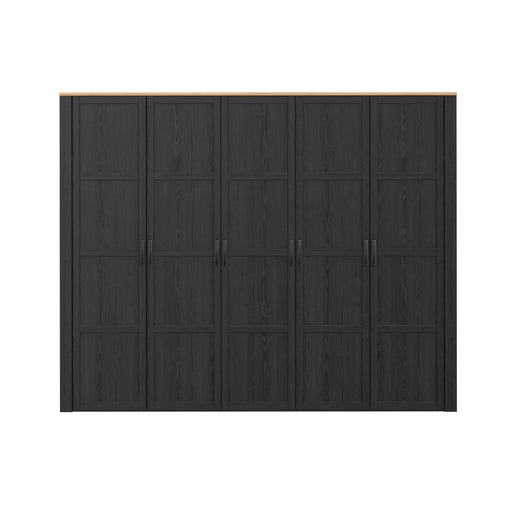 Dulap 5 Usi  Blackhit, Stejar Riviera Si Stejar Cabezone, 265,6 Cm