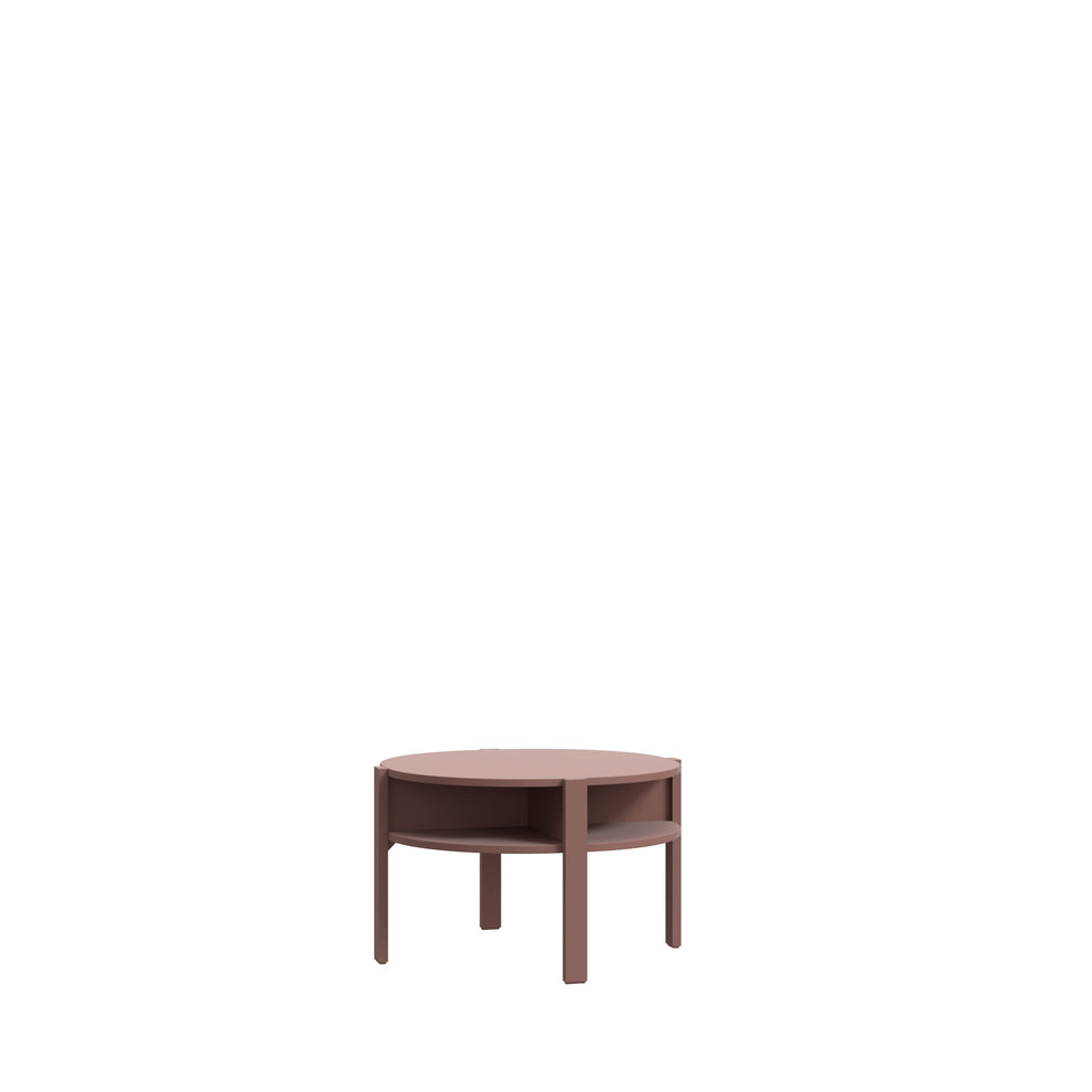 Masa Cafea Bibliotheque Terracotta, 74.4 Cm