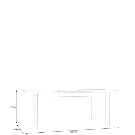 Masa Extensibila Bibliotheque Nisip, 160 X 200 Cm