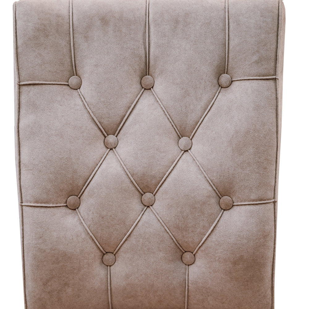 Scaun Saint Tropez, Bej, Negru, 44 x 67 x 99.5 Cm