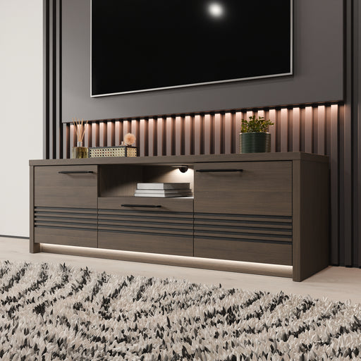 Comoda Tv Mica Euforica Stejar Masurian, 151.2 Cm