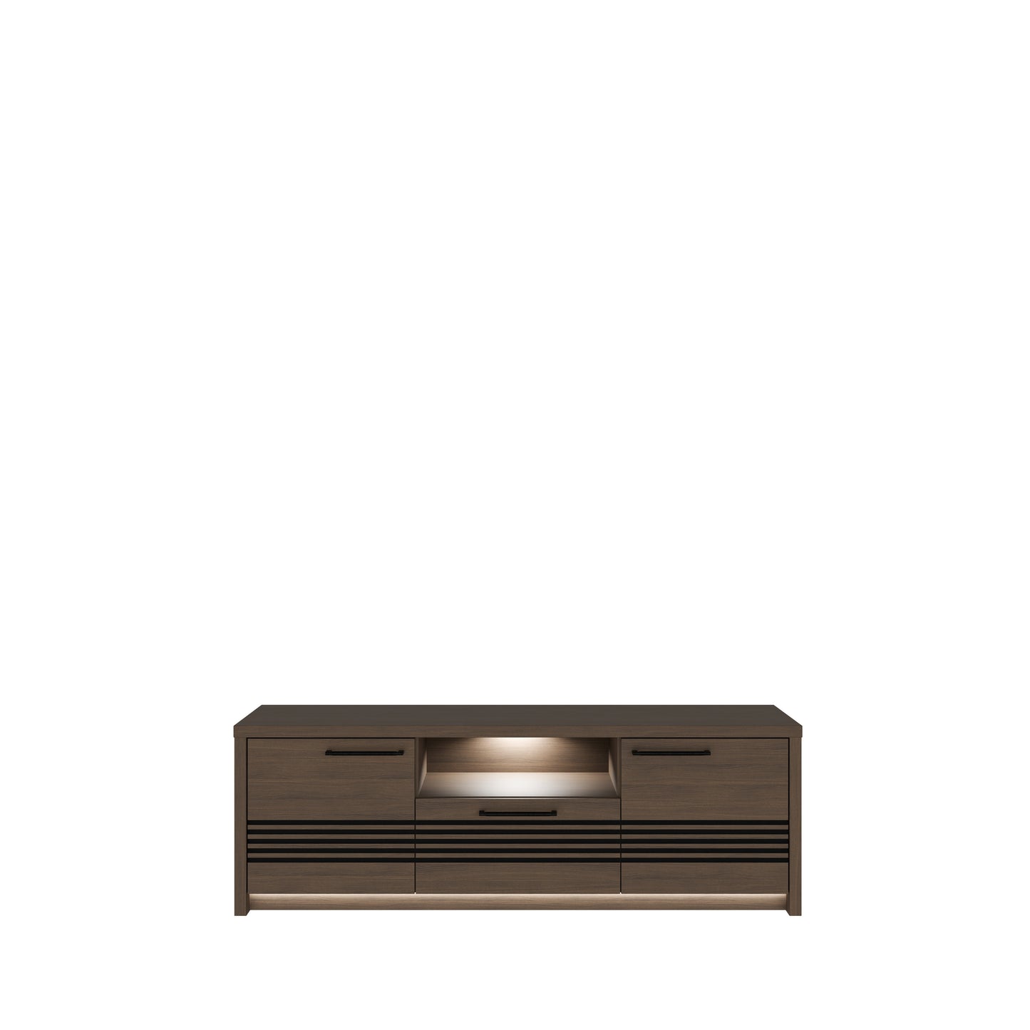 Comoda Tv Mica Euforica Stejar Masurian, 151.2 Cm